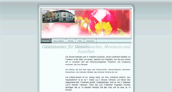 Desktop Screenshot of gaestezimmer-paula.eu